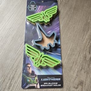 3 Pack of Disney Buzz Lightyear Breakfast Cookie Playdough Molds